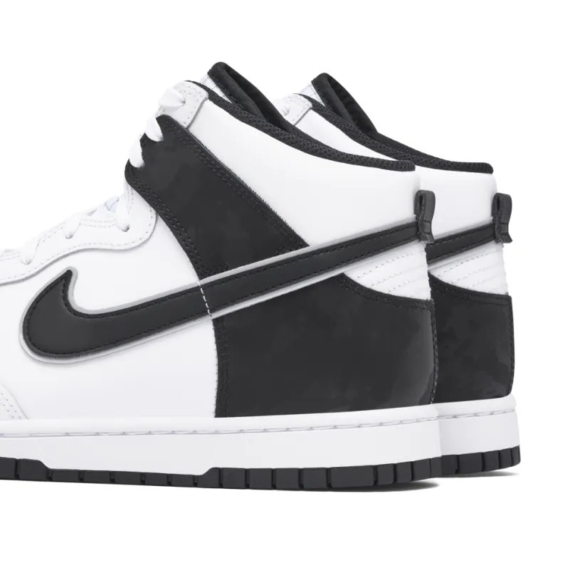 Nike Dunk High Grid White Black 