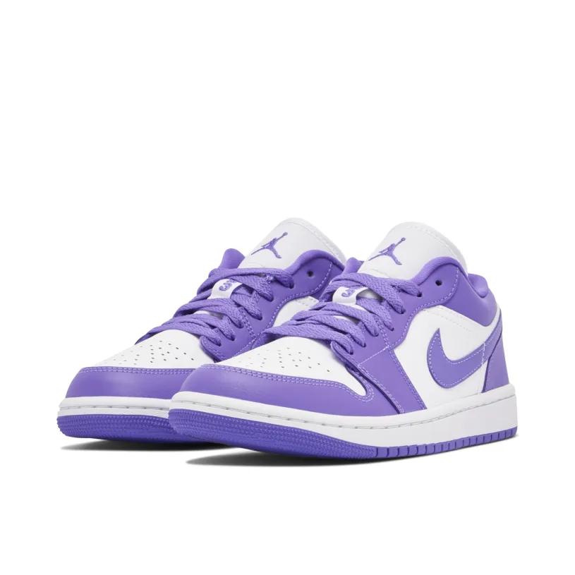 Air Jordan 1 Low Patent Purple Womens 