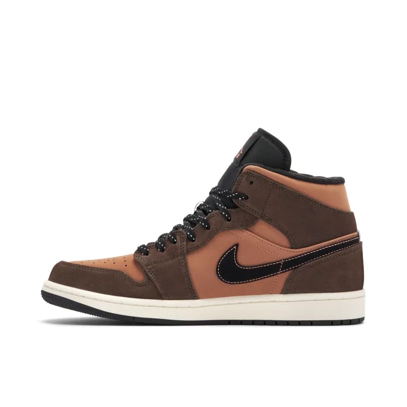 Air Jordan 1 Mid Brown