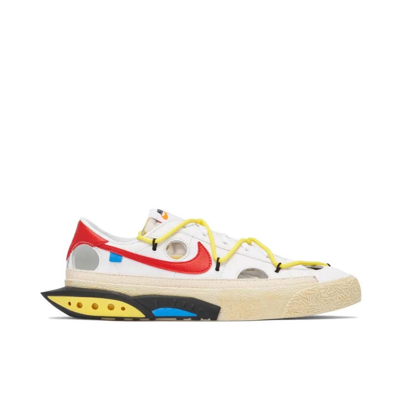 Off-White x Nike Blazer Low White University Red
