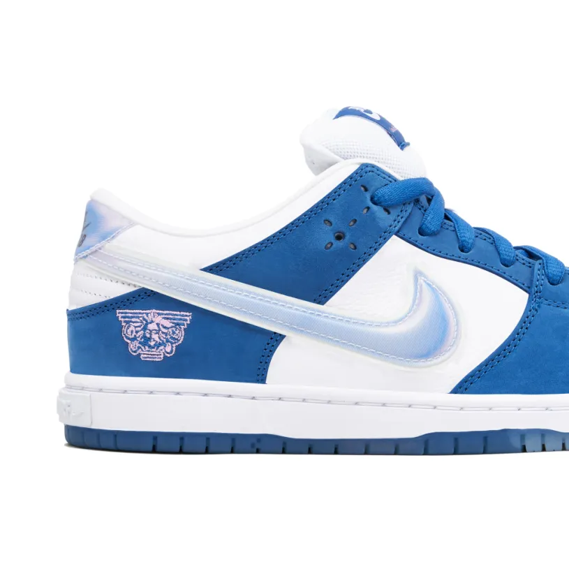 Nike SB Dunk Low x Born x Raised White Blue 
