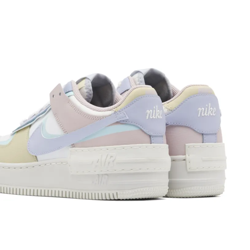 Nike Air Force 1 Shadow White Glacier Blue Ghost 