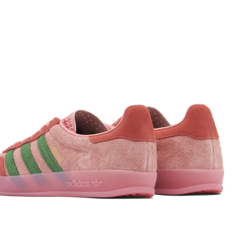 Adidas Gazelle Indoor Semi Pink Spark Preloved Scarlet Womens 