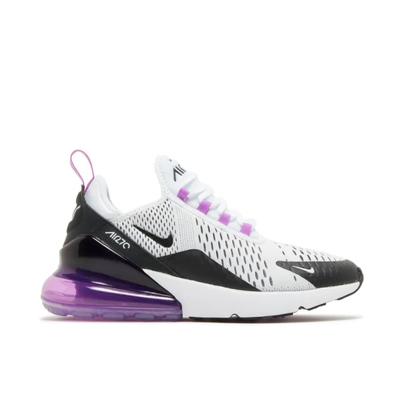 Nike Air Max 270 White Fuchsia Dream Womens