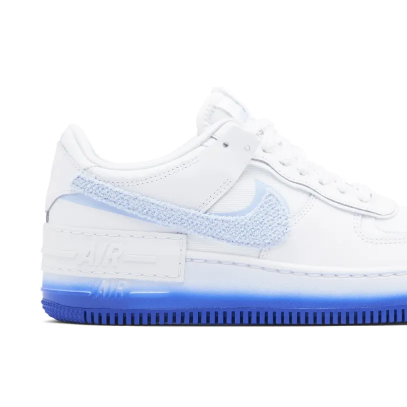 Nike Air Force 1 Shadow Chenille Swoosh Blue Tint Womens 