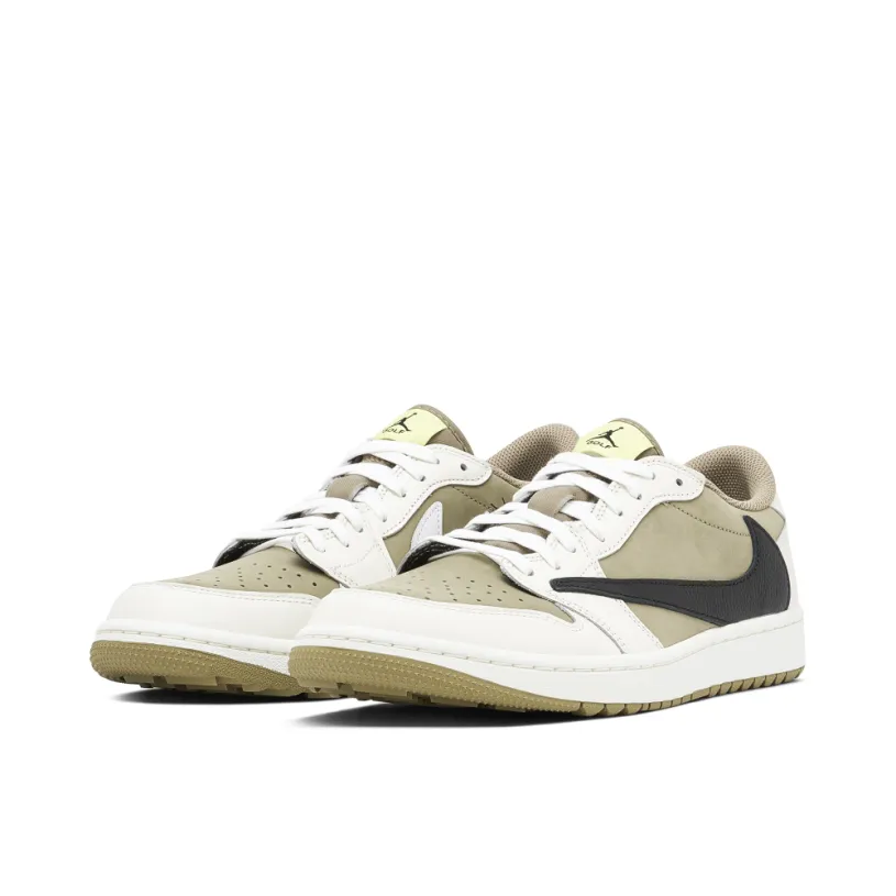 Air Jordan 1 Low Golf x Travis Scott Olive Black 