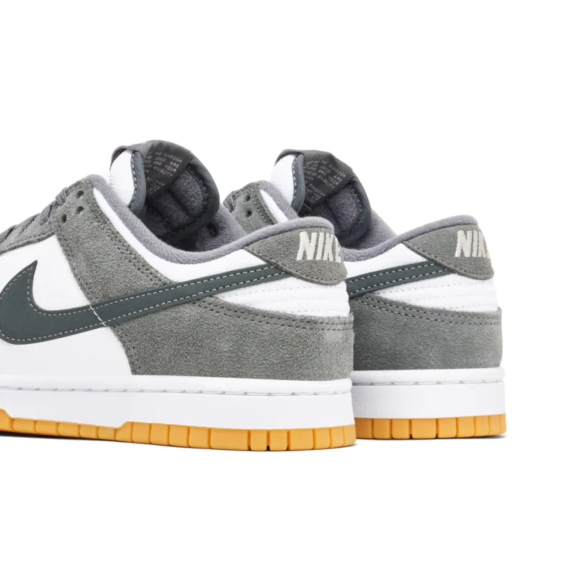 Nike Dunk Low Grey Suede Gum 