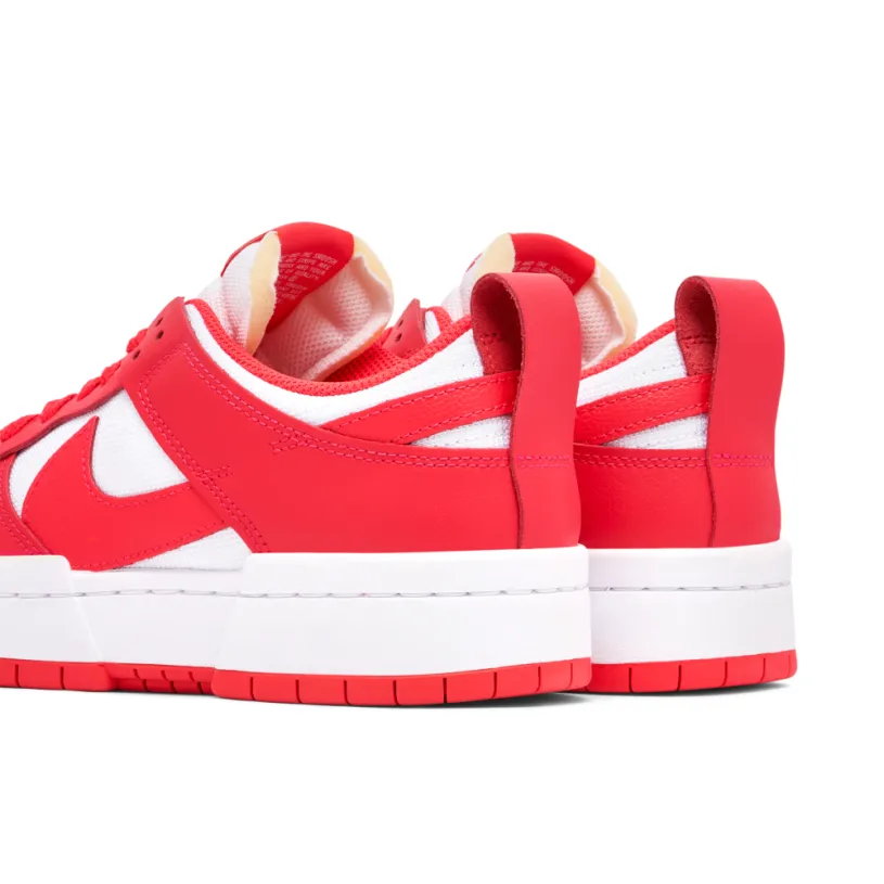 Nike Dunk Low Disrupt Siren Red White Womens 