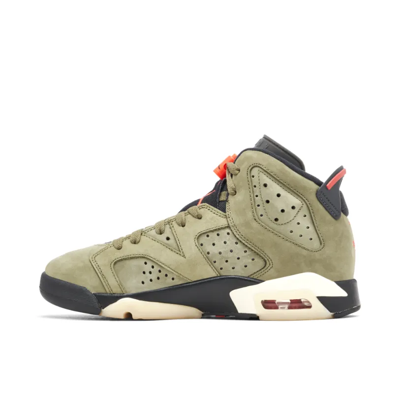 Travis Scott x Air Jordan 6 Olive GS