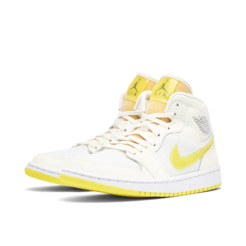 Air Jordan 1 Mid SE Voltage Yellow Womens 