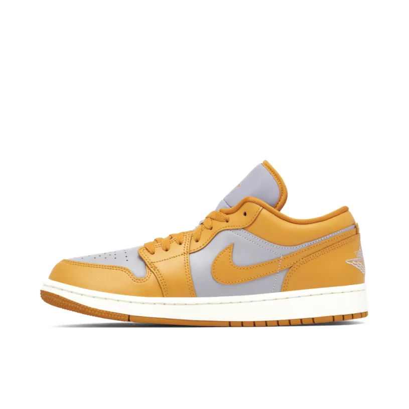Air Jordan 1 Low Grey Curry Womens
