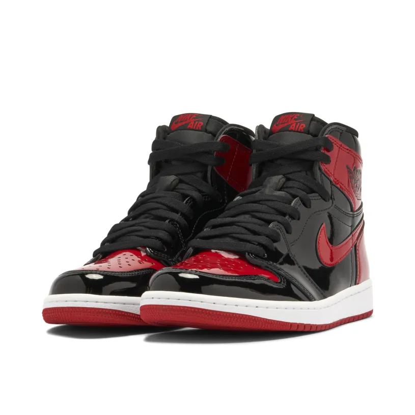 Air Jordan 1 High OG Bred Patent 