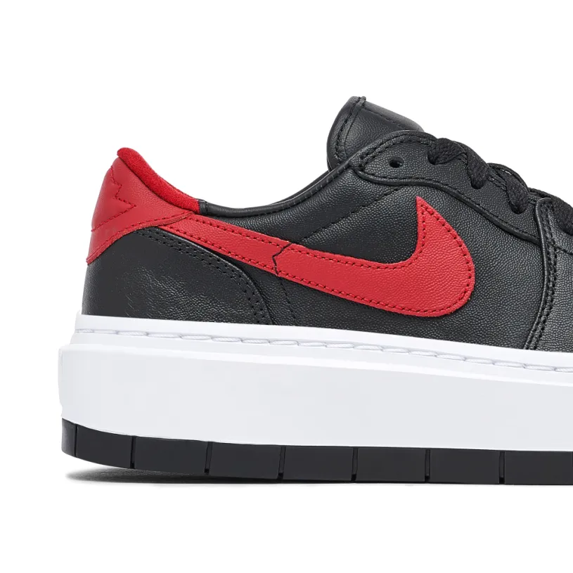 Air Jordan 1 Elevate Low Black Gym Red Womens 