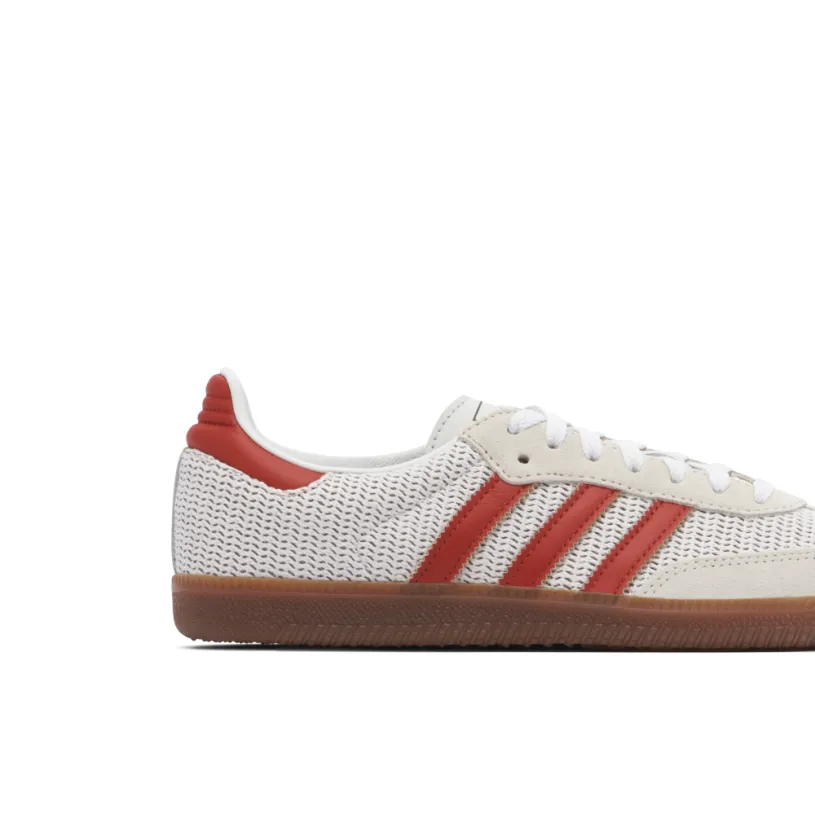 Adidas Samba OG Crystal White Preloved Red 