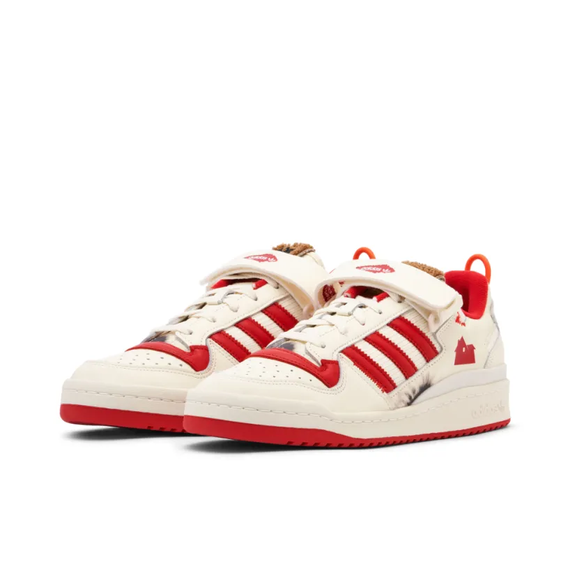 Home Alone x adidas Forum Low White Red 