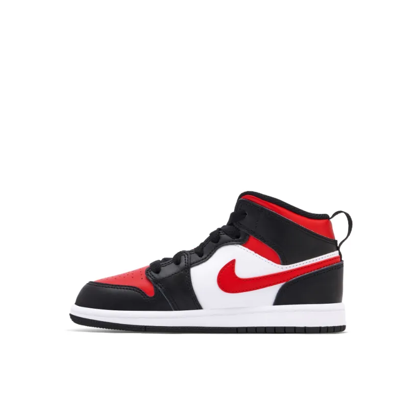 Air Jordan 1 Mid Alternate Bred Toe PS