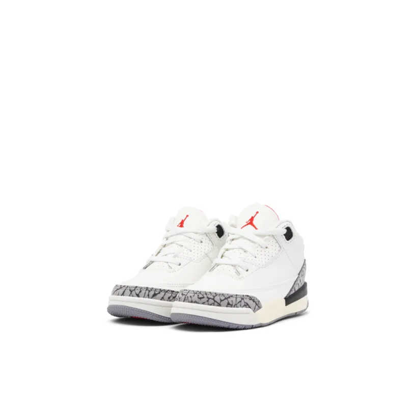 Air Jordan 3 White Cement Reimagined TD 