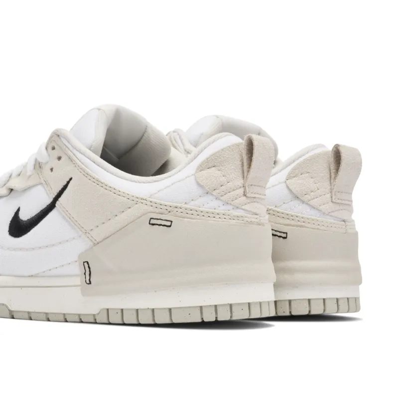 Nike Dunk Low Disrupt 2 Pale Ivory Black Womens 