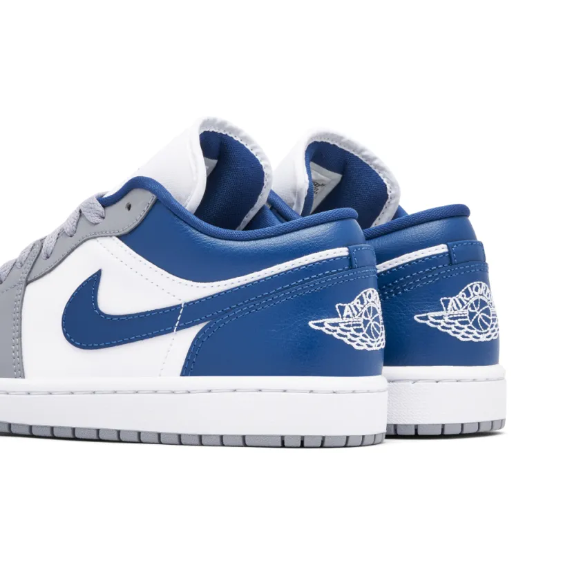 Air Jordan 1 Low Stealth French Blue Womens 