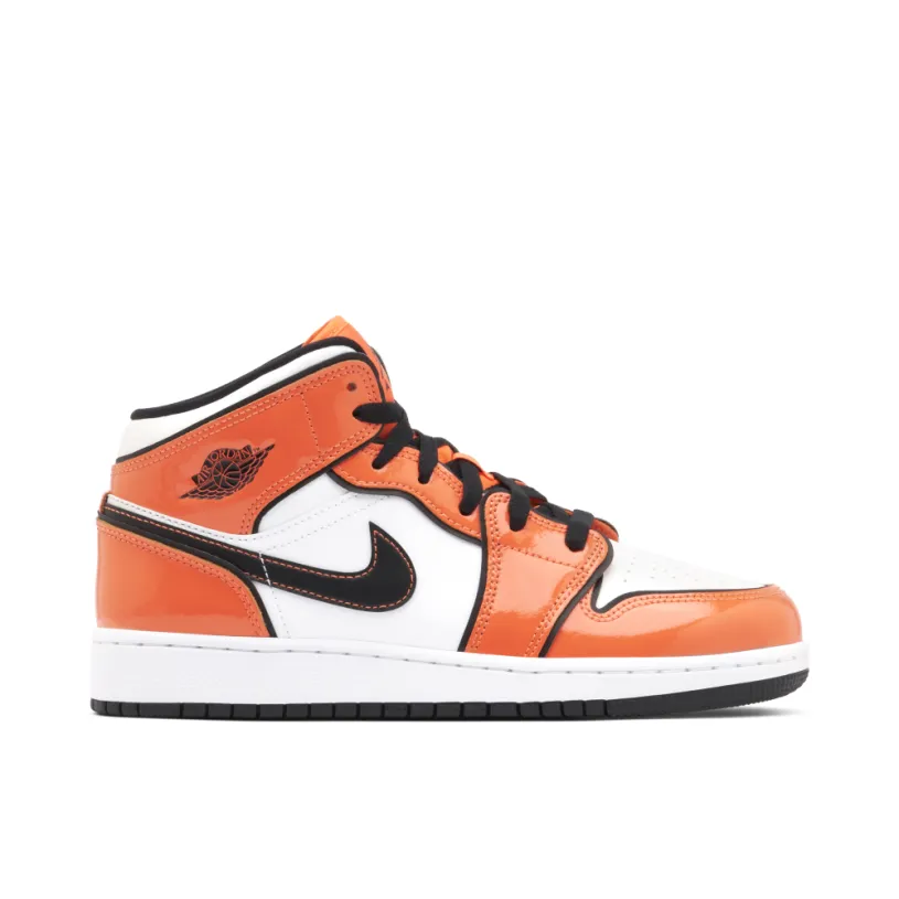Air Jordan 1 Mid Turf Orange GS