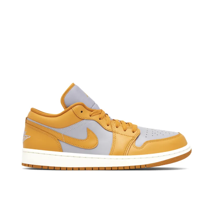 Air Jordan 1 Low Grey Curry Womens