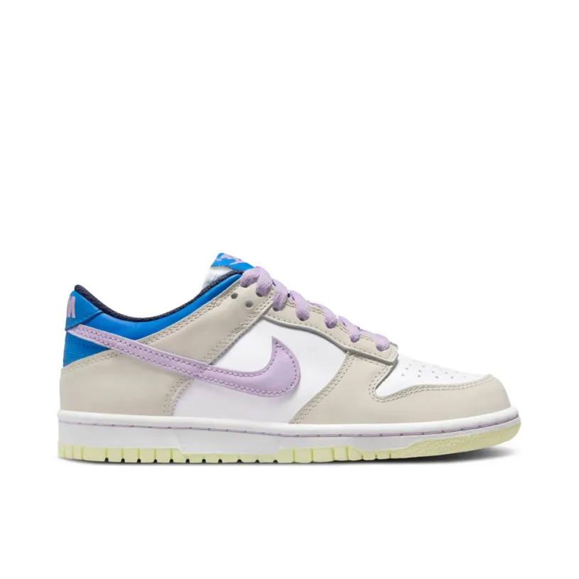 Nike Dunk Low Khaki Blue Pink GS