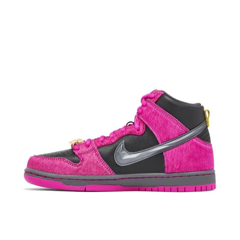 Nike SB Dunk High x Run The Jewels Pink Black