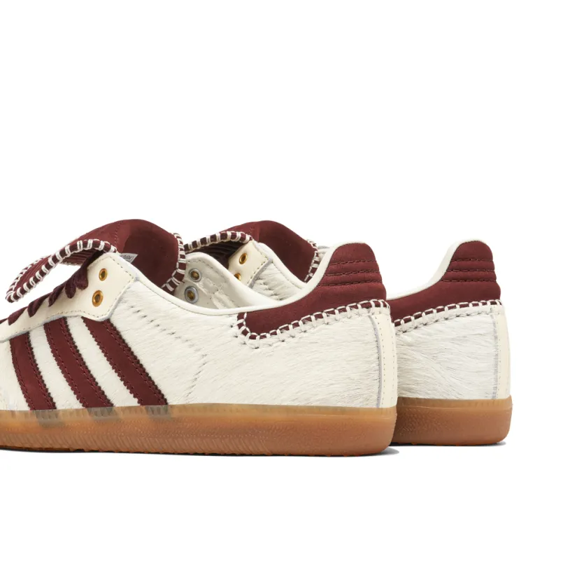 Adidas Samba x Wales Bonner White Burgundy 
