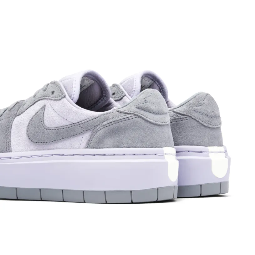 Air Jordan 1 Low LV8D Suede Stealth Titanium Womens 