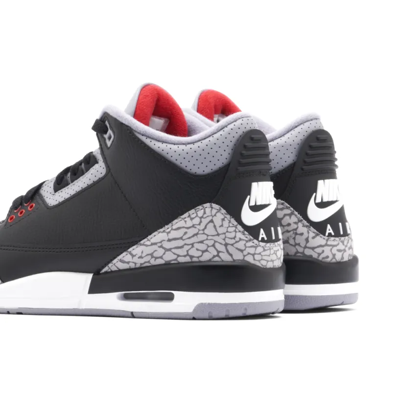 Air Jordan 3 Retro Black Cement Reimagined GS 