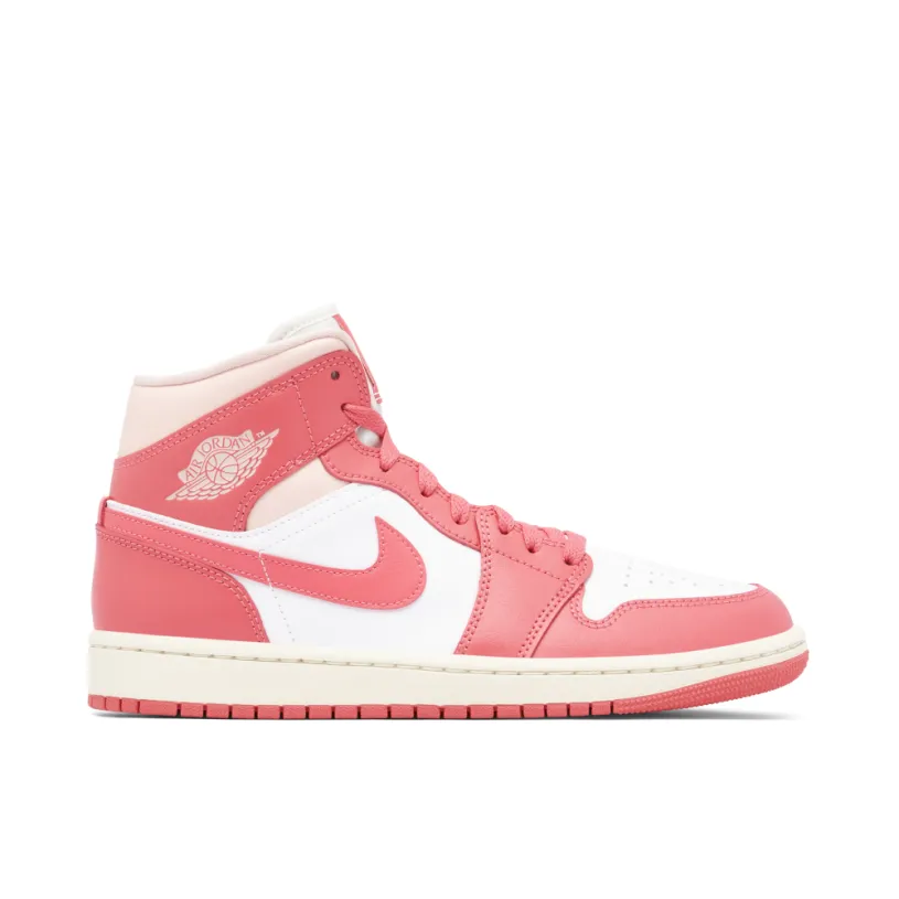 Air Jordan 1 Mid Strawberries and Cream Womens