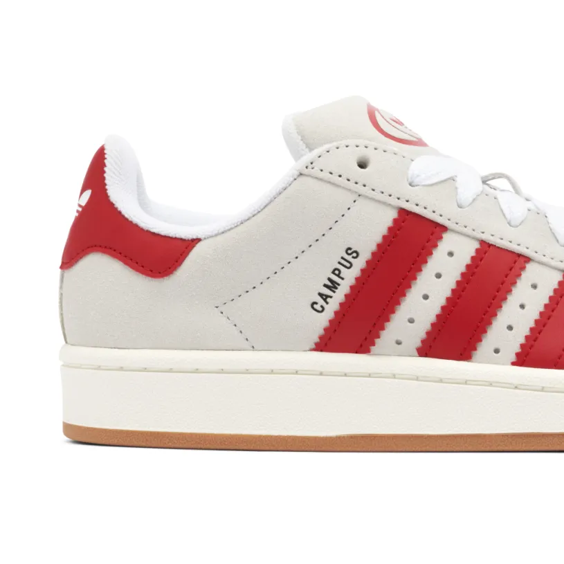 Adidas Campus 00s Crystal White Scarlet Womens 
