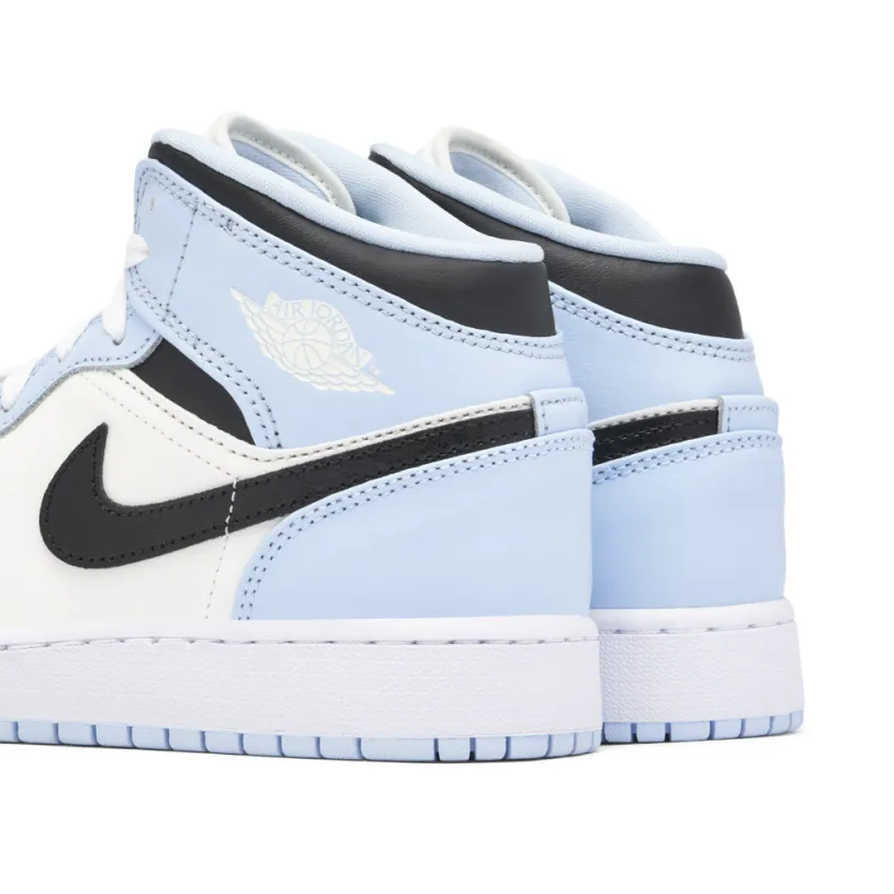 Air Jordan 1 Mid Ice Blue GS 