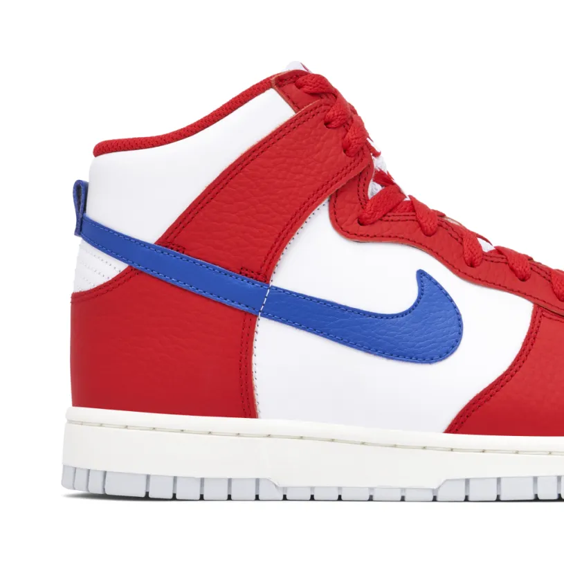 Nike Dunk High USA Red White Blue 