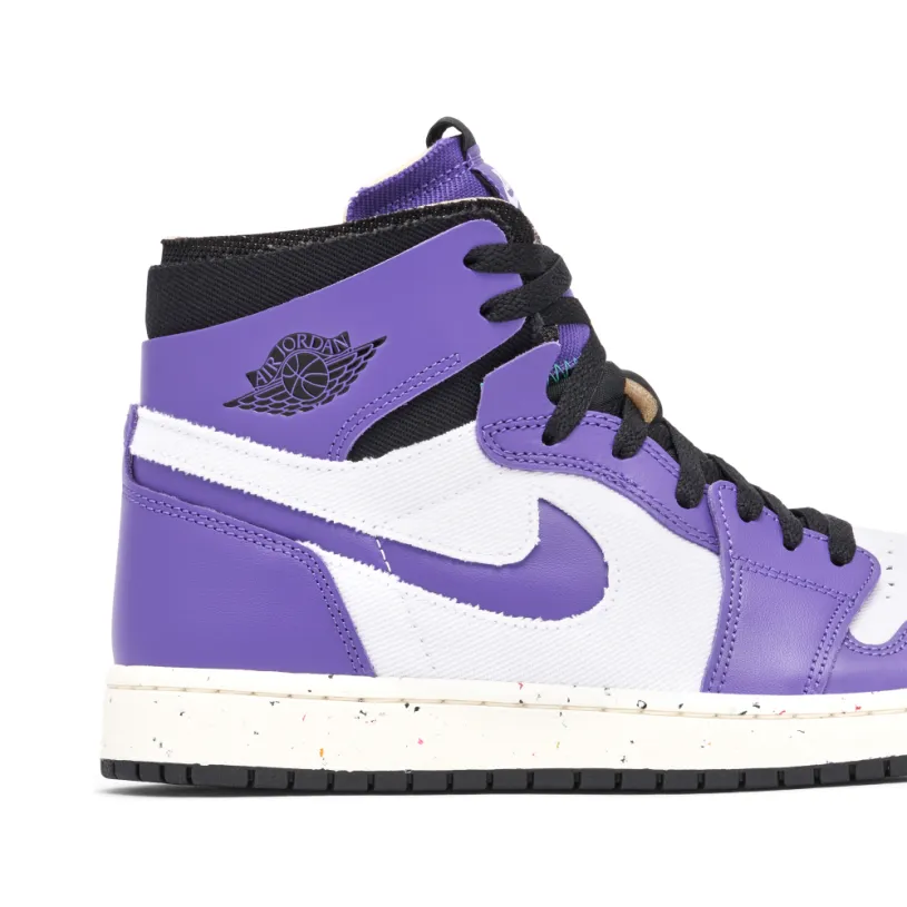 Air Jordan 1 Zoom CMFT Crater Purple 