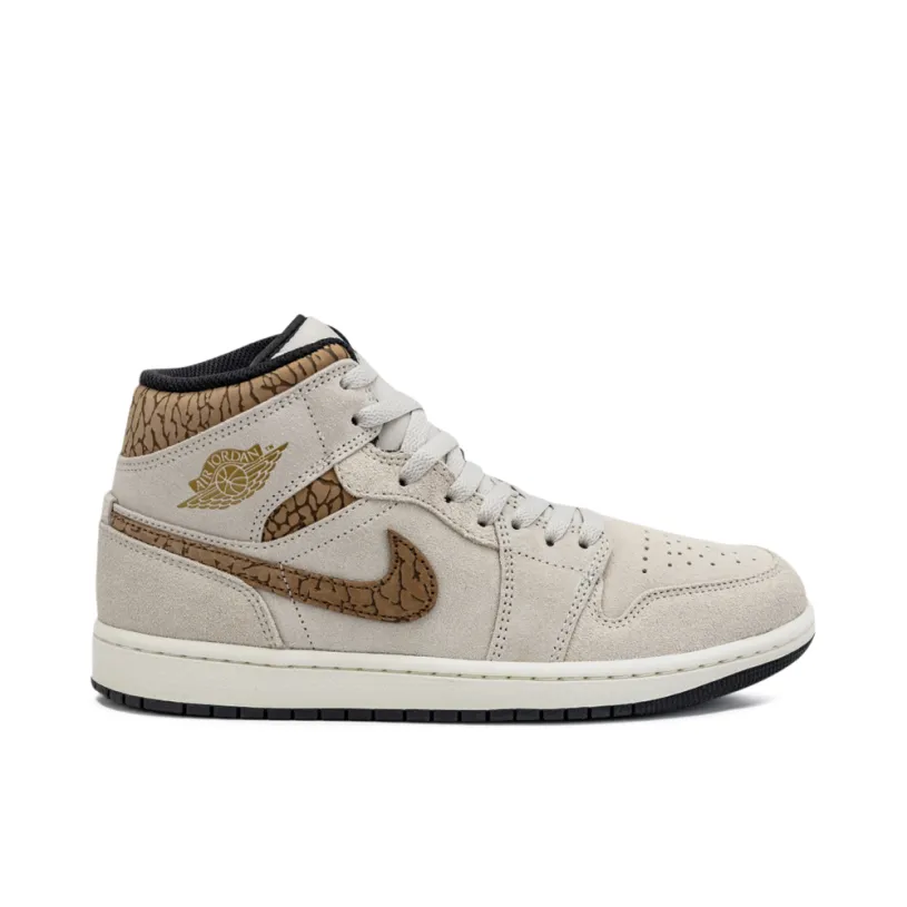Air Jordan 1 Mid SE Brown Elephant