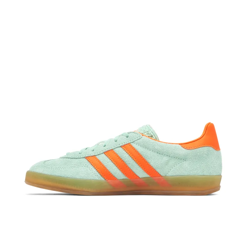 Adidas Gazelle Indoor Pulse Mint Solar Orange Womens