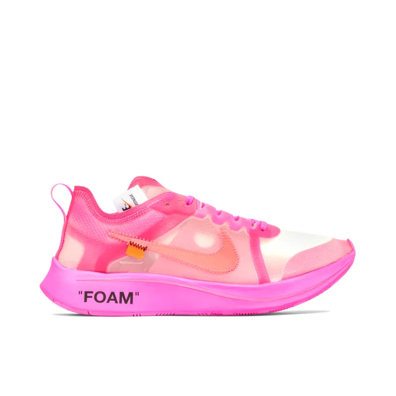 Zoom Fly SP Tulip Pink x Off-White