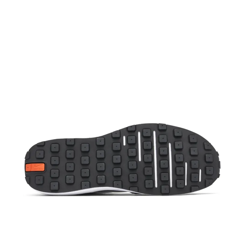 Nike Waffle One Black White Swoosh 