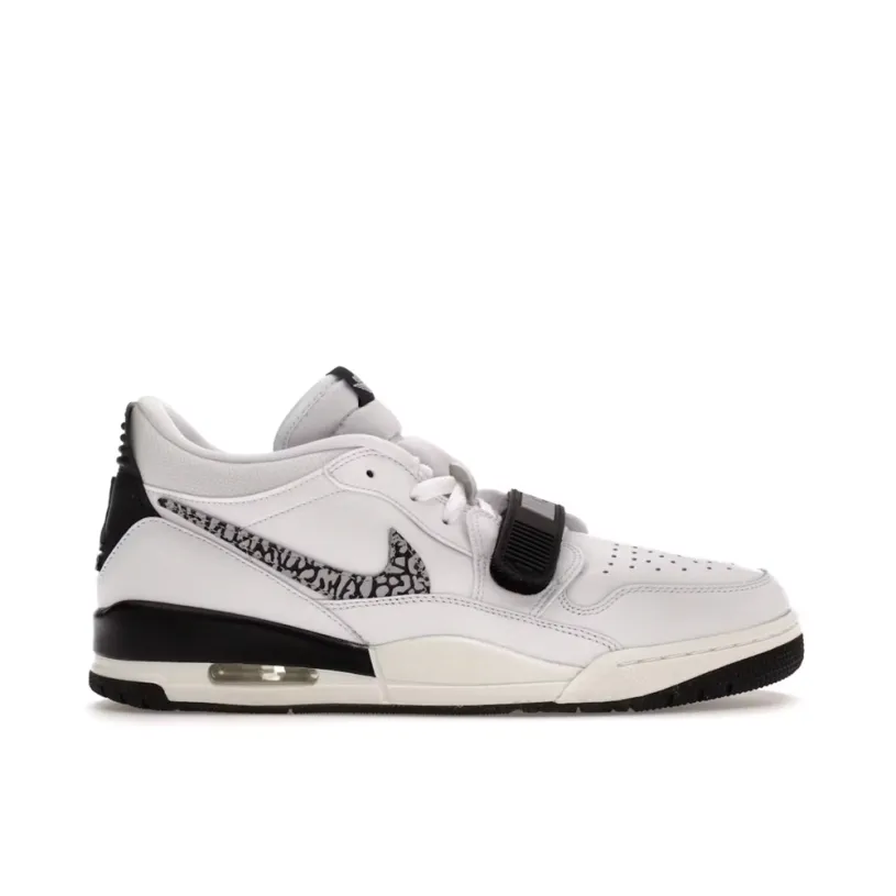 Air Jordan Legacy 312 Low White Black Elephant Swoosh
