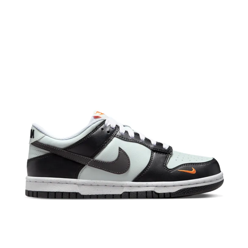 Nike Dunk Low Black Grey Orange GS
