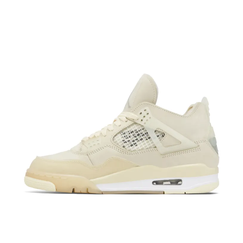 Air Jordan 4 Retro Off-White Sail Womens