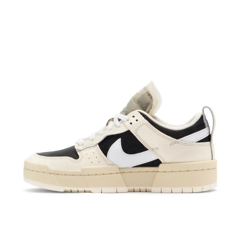 Nike Dunk Low Disrupt Ivory Black Womens