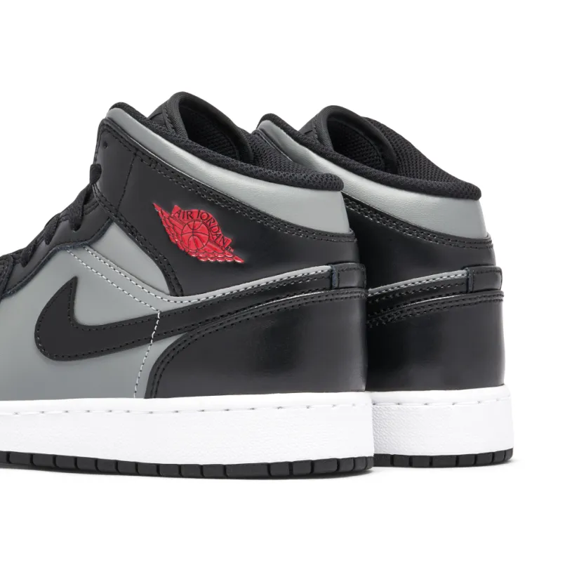 Air Jordan 1 Mid Shadow Red GS 