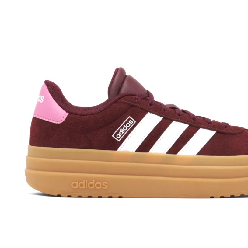 Adidas VL Court Bold Shadow Red Cloud White Pink Fusion GS 
