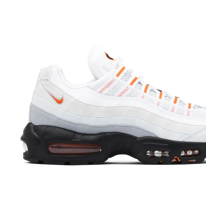 Nike Air Max 95 Wolf Grey Safety Orange Pure Platinum 