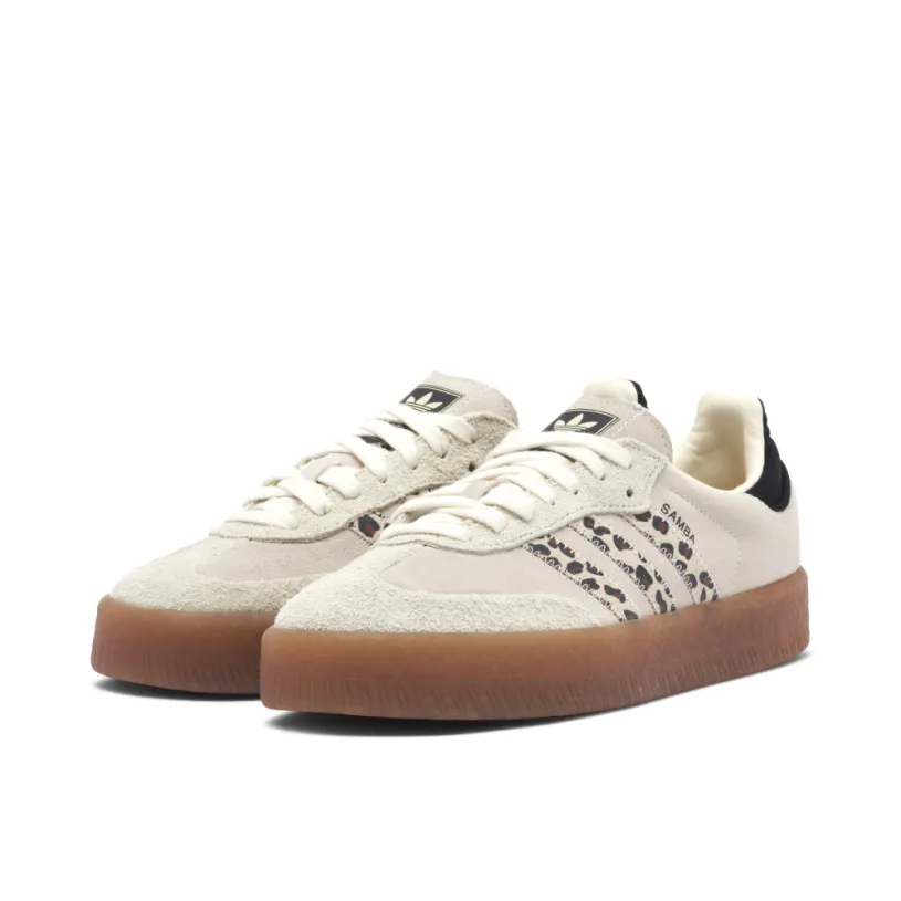 Adidas Sambae Leopard Off White Womens 