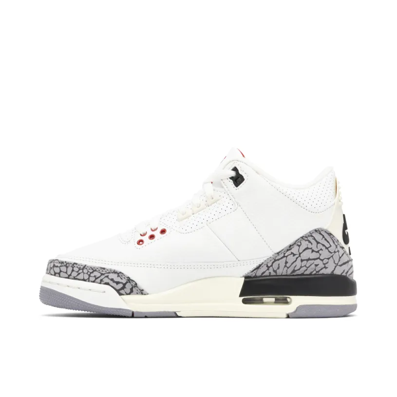Air Jordan 3 White Cement Reimagined GS