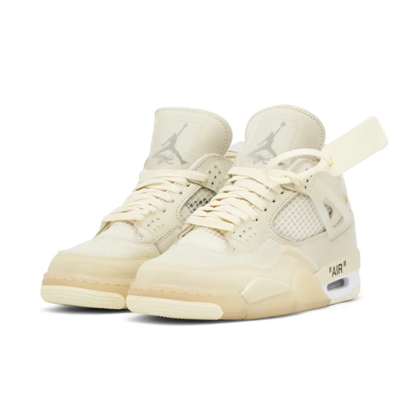Air Jordan 4 Retro Off-White Sail Womens 