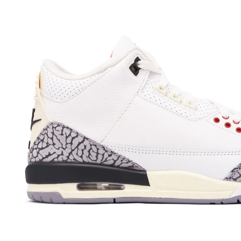 Air Jordan 3 White Cement Reimagined GS 